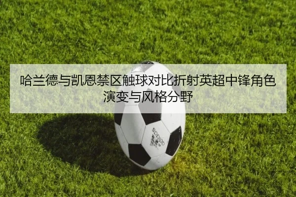 哈兰德与凯恩禁区触球对比折射英超中锋角色演变与风格分野